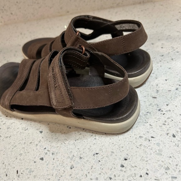 Merrill Kalari Lore Backstrap Nubuck Leather Sandal - Picture 3 of 9